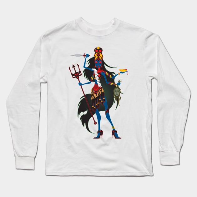 Kali Long Sleeve T-Shirt by The Cuban Witch